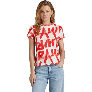 G-Star RAW Calligraphy Allover Top - Flerfärgad - Kvinna XXS G-Star RAW Calligraphy Allover Top - Flerfärgad - Kvinna XXS