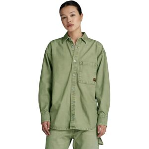G-Star RAW D24344-d491 Relaxed Overshirt - Grün - Damen XL - Overshirt G-Star RAW D24344-d491 Relaxed Overshirt - Grün - Damen XL - Overshirt