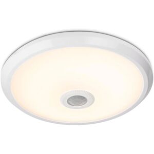 HOFTRONIC Weiße LED-Deckenleuchte mit Bewegungs- & Dämmerungssensor - 12W 3000K IP20 HOFTRONIC Weiße LED-Deckenleuchte mit Bewegungs- & Dämmerungssensor - 12W 3000K IP20