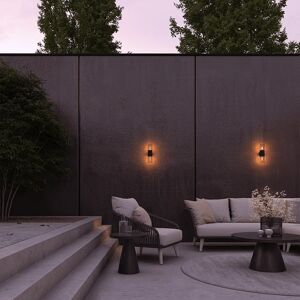 HOFTRONIC Blaze LED Wandlamp - IP44 - Rookglas HOFTRONIC Blaze LED Wandlamp - IP44 - Rookglas
