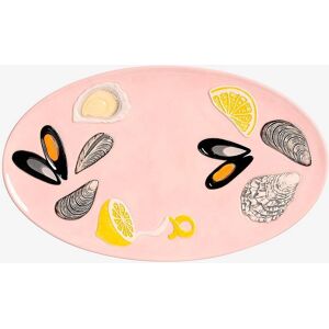 k Amsterdam De La Mer Håndmalet Dolomit Serveringsfad k Amsterdam De La Mer Håndmalet Dolomit Serveringsfad