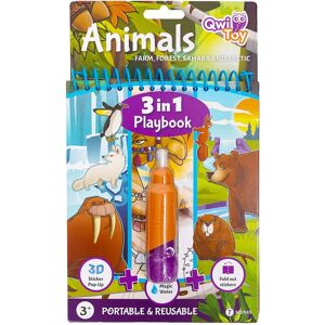 QwiToy 35157 Libro Mágico de Revelado con Agua - Pintar y Jugar QwiToy 35157 Libro Mágico de Revelado con Agua - Pintar y Jugar