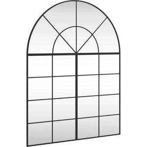 vidaXL Wall Mirror - 100x130 cm Black Iron Frame vidaXL Wall Mirror - 100x130 cm Black Iron Frame