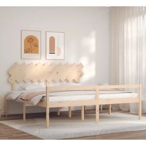 Maisonchic Bettrahmen 200x200 - Für Senioren - Massivholz Maisonchic Bettrahmen 200x200 - Für Senioren - Massivholz