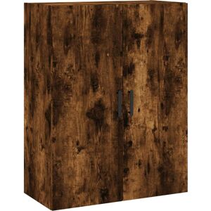 vidaXL Wall Cabinets 2 pcs Smoked Oak - Wall Mounted Storage vidaXL Wall Cabinets 2 pcs Smoked Oak - Wall Mounted Storage