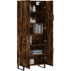 vidaXL Smoked Oak Highboard - Storage Cabinet vidaXL Smoked Oak Highboard - Storage Cabinet