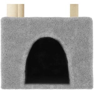 vidaXL Cat tree with sisal scratching posts 109.5 cm - light grey (172059) vidaXL Cat tree with sisal scratching posts 109.5 cm - light grey (172059)