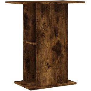 vidaXL Smoked Oak Aquarium Stand - 60.5x36x72.5 cm - Fish Tank Cabinet vidaXL Smoked Oak Aquarium Stand - 60.5x36x72.5 cm - Fish Tank Cabinet