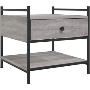 vidaXL Coffee Table Grey Sonoma 50x50x50 cm Engineered Wood - Coffee Table vidaXL Coffee Table Grey Sonoma 50x50x50 cm Engineered Wood - Coffee Table