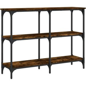 vidaXL 834102 Smoked Oak Console Table - Coffee/Side/End Table vidaXL 834102 Smoked Oak Console Table - Coffee/Side/End Table