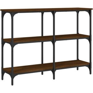 vidaXL 834104 Brown Oak Console Table - Coffee/Side/End Table vidaXL 834104 Brown Oak Console Table - Coffee/Side/End Table