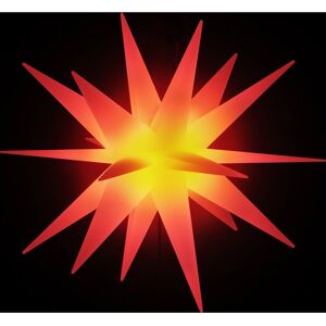 vidaXL LED Poinsettias 3 stk med Jordspyd, Sklapbare, Rød - Julelys vidaXL LED Poinsettias 3 stk med Jordspyd, Sklapbare, Rød - Julelys