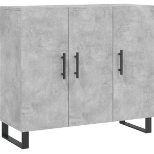 vidaXL Concrete Grey Sideboard - Storage Cabinet - Modern Design vidaXL Concrete Grey Sideboard - Storage Cabinet - Modern Design