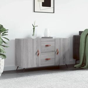VidaXL Grey Sonoma Sideboard - Storage Cabinet, 100x36x60 cm VidaXL Grey Sonoma Sideboard - Storage Cabinet, 100x36x60 cm