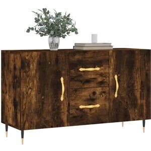 vidaXL Sideboard Smoked Oak 100x36x60 cm - Sideboard vidaXL Sideboard Smoked Oak 100x36x60 cm - Sideboard