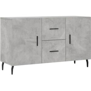 vidaXL 828192 Modernes Betonschwarz Sideboard - Sideboard vidaXL 828192 Modernes Betonschwarz Sideboard - Sideboard