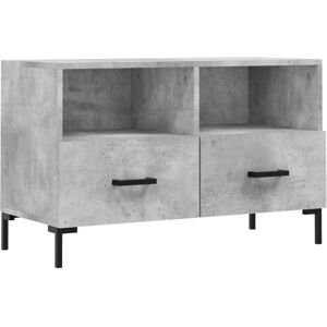 vidaXL Concrete Grey TV Cabinet - TV Stand with Storage vidaXL Concrete Grey TV Cabinet - TV Stand with Storage