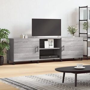 MAISONCHIC Gray Sonoma TV Stand - 150x30x50cm - Wooden Modern Furniture MAISONCHIC Gray Sonoma TV Stand - 150x30x50cm - Wooden Modern Furniture