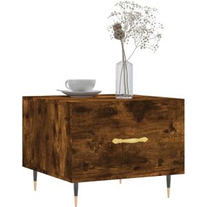 vidaXL Coffee Table Set - 2pcs Smoked Oak Modern Living Room Furniture vidaXL Coffee Table Set - 2pcs Smoked Oak Modern Living Room Furniture