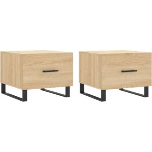 vidaXL Sonoma Oak Coffee Table - Coffee Table vidaXL Sonoma Oak Coffee Table - Coffee Table