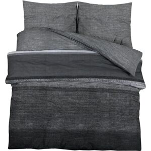 vidaXL Duvet Cover Set Dark Grey - Bedding Set vidaXL Duvet Cover Set Dark Grey - Bedding Set