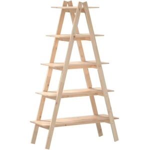 vidaXL 5-Tier Shelf A-shape - Wooden Storage Rack vidaXL 5-Tier Shelf A-shape - Wooden Storage Rack