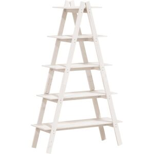 vidaXL 5-Tier Shelf A-shape - Bookcase - Solid Wood vidaXL 5-Tier Shelf A-shape - Bookcase - Solid Wood