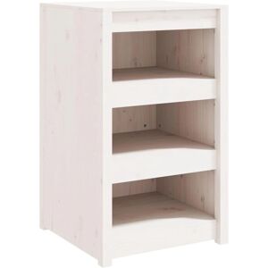 vidaXL White Pine Outdoor Kitchen Cabinet - 55x55x92 cm - 3 Shelves vidaXL White Pine Outdoor Kitchen Cabinet - 55x55x92 cm - 3 Shelves