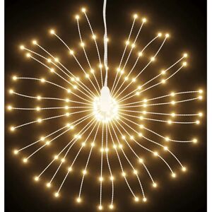 vidaXL Christmas Starburst Light 140 LEDs Warm White 4 pcs - Christmas Lights vidaXL Christmas Starburst Light 140 LEDs Warm White 4 pcs - Christmas Lights