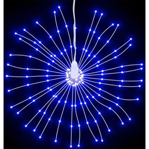 vidaXL Blue Christmas Starburst Light - Christmas Fairy Light 140 LEDs vidaXL Blue Christmas Starburst Light - Christmas Fairy Light 140 LEDs