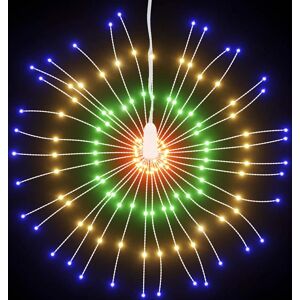 vidaXL Multicolour Christmas Starburst Lights 140 LEDs - Christmas Decor vidaXL Multicolour Christmas Starburst Lights 140 LEDs - Christmas Decor