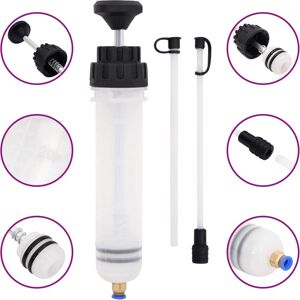 vidaXL Kit de purgeur de frein hydraulique Blanc et Noir - Type de frein vidaXL Kit de purgeur de frein hydraulique Blanc et Noir - Type de frein