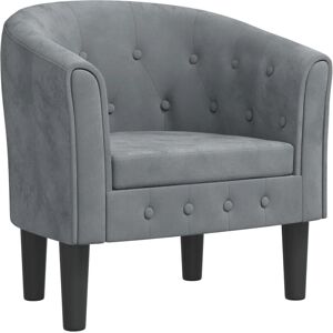 MAISONCHIC Dunkelgraue Samtpolsterte Sessel - Moderner Lounge-Sessel MAISONCHIC Dunkelgraue Samtpolsterte Sessel - Moderner Lounge-Sessel