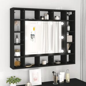 Armoire miroir LED vidaXL - Noir pour salle de bain Armoire miroir LED vidaXL - Noir pour salle de bain