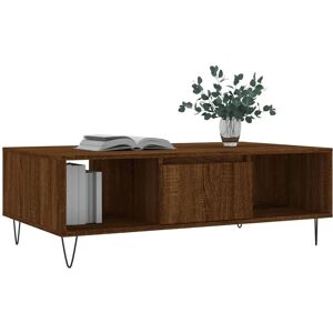 vidaXL Brown Oak Coffee Table - Coffee Table vidaXL Brown Oak Coffee Table - Coffee Table
