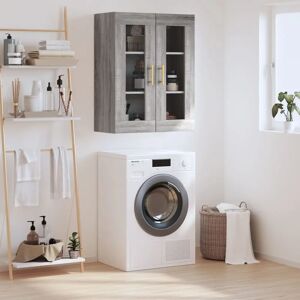 vidaXL Sonoma Oak Wall Mounted Cabinet - Wall Mounted Storage Furniture vidaXL Sonoma Oak Wall Mounted Cabinet - Wall Mounted Storage Furniture