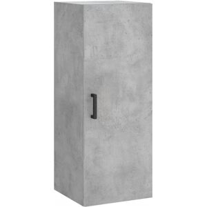 vidaXL Wall Mounted Cabinet Concrete Grey - Wall Mounted Storage Cabinet vidaXL Wall Mounted Cabinet Concrete Grey - Wall Mounted Storage Cabinet