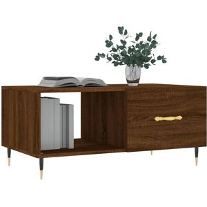 vidaXL Brown Oak Coffee Table - Coffee Table vidaXL Brown Oak Coffee Table - Coffee Table