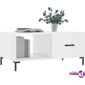vidaXL White High Gloss Coffee Table with Storage - Coffee Table vidaXL White High Gloss Coffee Table with Storage - Coffee Table