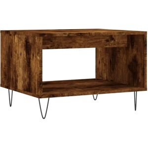 vidaXL Smoked Oak Coffee Table - Coffee Table vidaXL Smoked Oak Coffee Table - Coffee Table