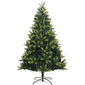vidaXL Artificial Hinged Christmas Tree 180 cm with Stand vidaXL Artificial Hinged Christmas Tree 180 cm with Stand