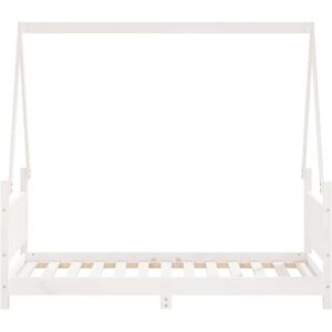 vidaXL 834505 Kids Bed White Wood - Kids Bed vidaXL 834505 Kids Bed White Wood - Kids Bed