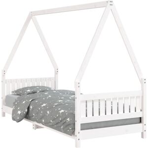 Cadre de lit pour enfants vidaXL en pin blanc - Lit pour enfants - 90x190 cm - Publicité Cadre de lit pour enfants vidaXL en pin blanc - Lit pour enfants - 90x190 cm - Publicité