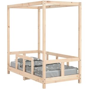 vidaXL 834510 Kinderbett Braun - Kinderbett aus Holz vidaXL 834510 Kinderbett Braun - Kinderbett aus Holz
