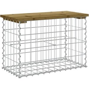 vidaXL impregnert grantrær Garden Benk - Gabion design vidaXL impregnert grantrær Garden Benk - Gabion design