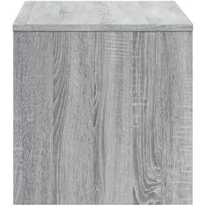 vidaXL Grey Sonoma TV Cabinet - TV Unit & Media Storage - 835565 vidaXL Grey Sonoma TV Cabinet - TV Unit & Media Storage - 835565