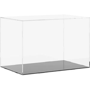 vidaXL Display Box 56x36x37 cm Acrylic Transparent Showcase - Display Box vidaXL Display Box 56x36x37 cm Acrylic Transparent Showcase - Display Box