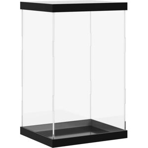 vidaXL Display Cabinet 22x18x35 cm Acrylic Transparent Showcase vidaXL Display Cabinet 22x18x35 cm Acrylic Transparent Showcase