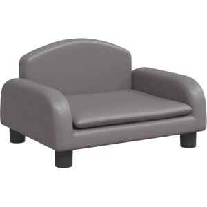 vidaXL Dziecięca sofa Szara - Dziecięca sofa vidaXL Dziecięca sofa Szara - Dziecięca sofa