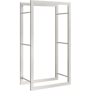 vidaXL Firewood Rack 50x28x94 cm Steel Storage - Log Holder vidaXL Firewood Rack 50x28x94 cm Steel Storage - Log Holder